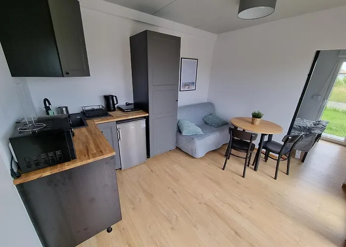 Baltic Lark 30m2 Z Ogrodkiem I Klimatyzacja Σπίτι διακοπών