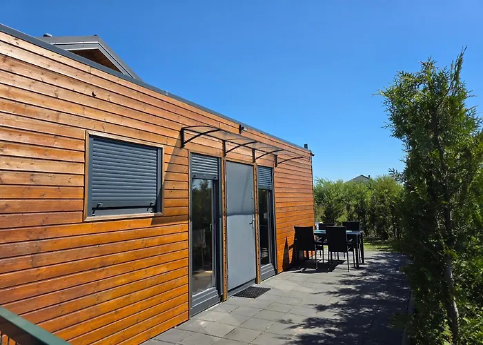 Σπίτι διακοπών Baltic Lark 30m2 Z Ogrodkiem I Klimatyzacja Gąski